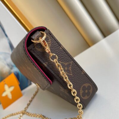 20220521_i1653111897_2885_4_jpg FÉLICIE POCHETTE 21 IN BROWN MONOGRAM CANVAS GOLD HARDWARE