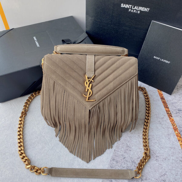 20220905_i1662360850_677_0_jpg COLLEGE TASSEL 24 IN LIGHT FAWN SUEDE GOLD HARDWARE