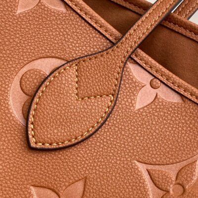 NEVERFULL MM 32 BROWN MONOGRAM EMPREINTE LEATHER