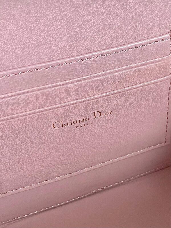 CARO 18 CAMERA BAG IN LIGHT PINK CALFSKIN