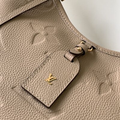 CARRYALL PM 29 BEIGE MONOGRAM GRAINED COWHIDE LEATHER