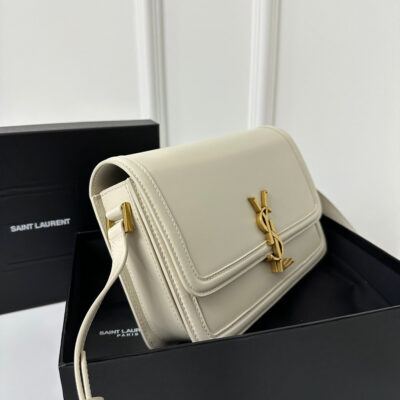 SOLFERINO 23 SATCHEL IN BOX WHITE CALFSKIN