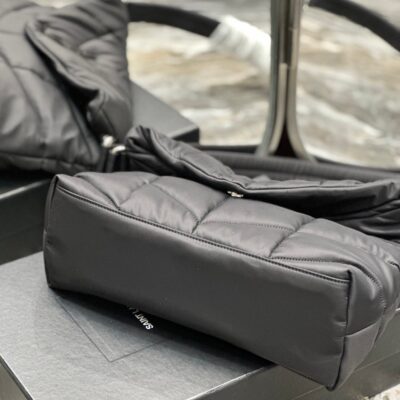 PUFFER LARGE BAG 34 IN DARK GRAY NYLON