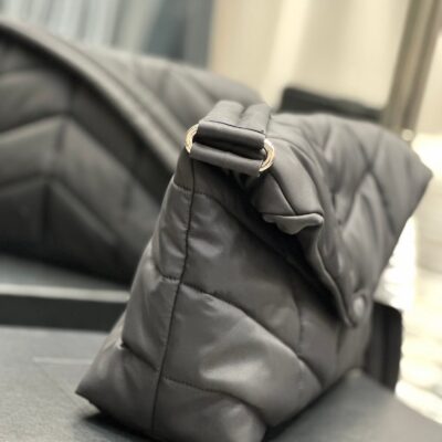 PUFFER LARGE BAG 34 IN DARK GRAY NYLON