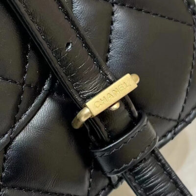 20230504_i1683166825_2813_8_jpg 25S CHANEL MEDIUM FLAP BAG 25 IN BLACK CALFSKIN GOLD HARDWARE