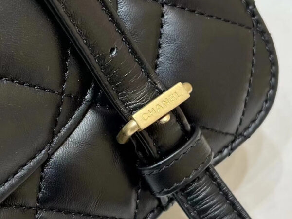 20230504_i1683166825_2813_8_jpg 25S CHANEL MEDIUM FLAP BAG 25 IN BLACK CALFSKIN GOLD HARDWARE