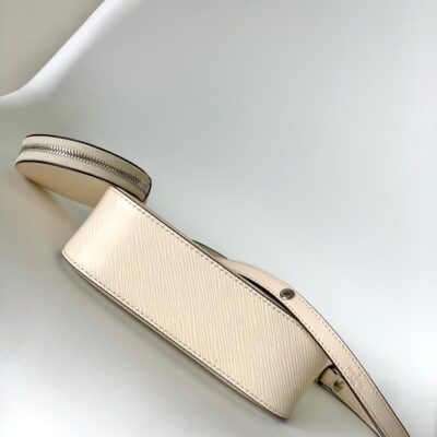 MARELLINI 19 WHITE EPI GRAINED LEATHER