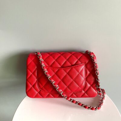 20230912_i1694515521_1553_2_jpg_c5ff4f66-3125-4301-b28b-8949c2f7539c MINI RECTANGLE FLAP BAG 20CM RED CAVIAR SILVER HARDWARE