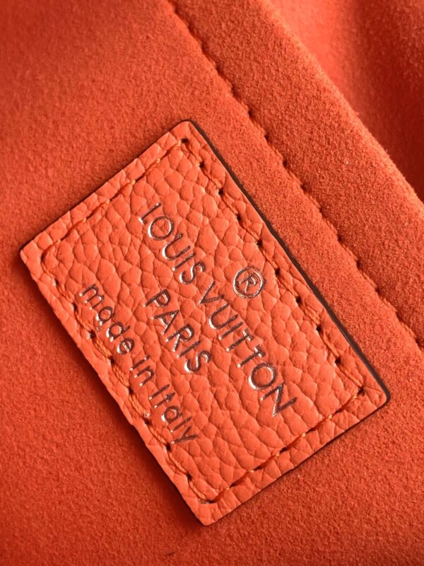 MARELLINI 19 ORANGE EPI GRAINED LEATHER