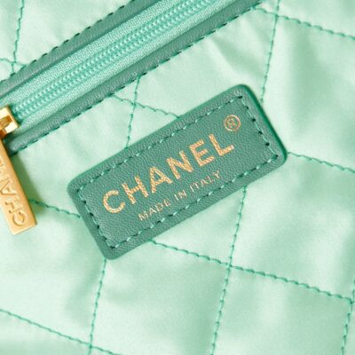 CC CLASSIC MEDIUM 37 BAG IN TF BLUE CANVAS