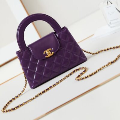 20240527_i1716746700_1675_0_jpg CC KELLY MINI 19 SHOPPING BAG IN INDIGO PURPLE CALFSKIN