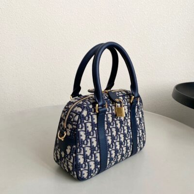 MEDIUM D-VIBE BOWLING BAG 25 BLUE JACQUARD