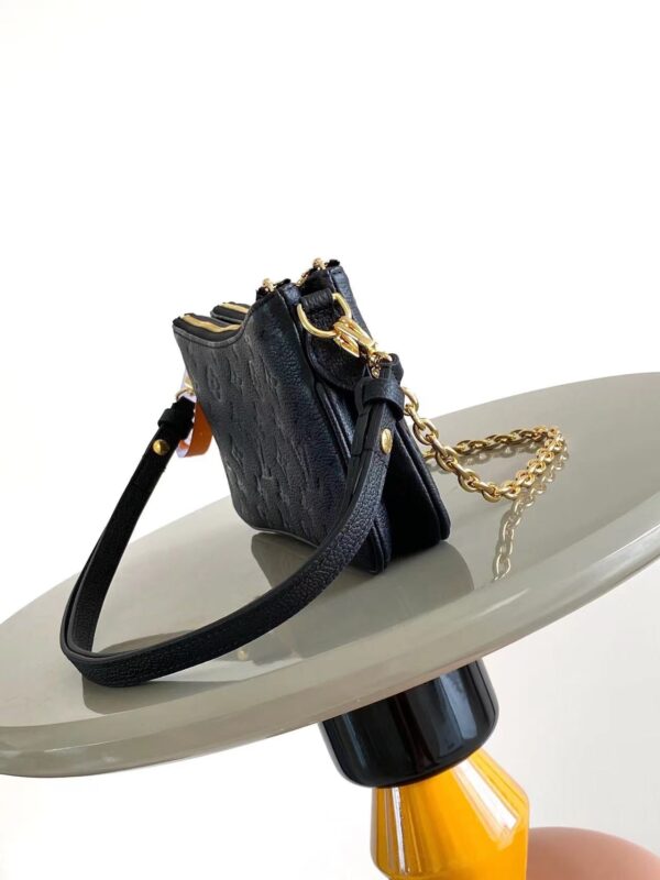 20240907_i1725722816_5274_1_jpg LIV POCHETTE 24 IN BLACK MONOGRAM EMPREINTE LEATHER GOLD HARDWARE