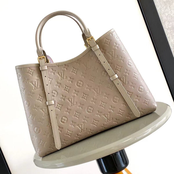 20240908_i1725741167_9392_1_jpg BABYLONE TOTE MM 39 IN TOURTERELLE MONOGRAM EMPREINTE LEATHER