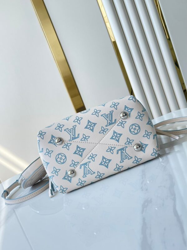 20241004_i1728027499_7083_3_jpg BELLA 22 IN WHITE PERFORATED CALFSKIN SILVER HARDWARE