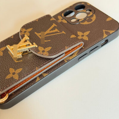 202602040504 Brown iPhone case 2002 | Accordion card holder (subject to the video)