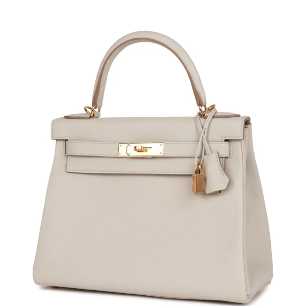 Hermès Kelly Retourne 28 Beton Togo Gold Hardware