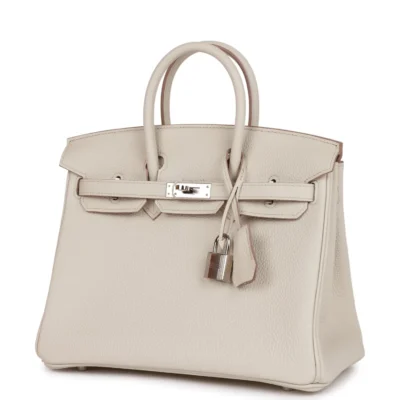 210023febd3d19b8f7c571a99687bdf4 Hermès Birkin 25 Beton Togo Palladium Hardware