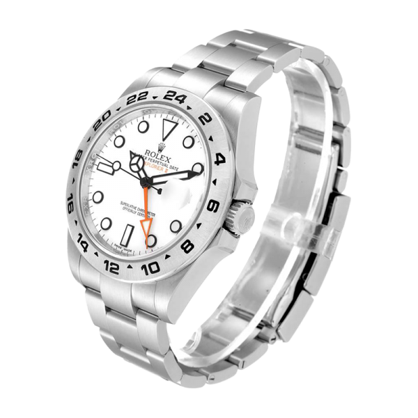 Rolex Explorer m216570-0001 42MM 白色 表盘 银色调 表壳 腕表