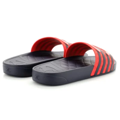 Chanel Women's CC Flat Slide Sandals Rubber