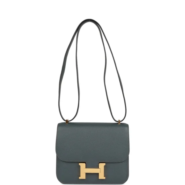 2170180d8bcbf69fca2db9c154e5d093 Hermès Constance 18 Bleu Orage Epsom Gold Hardware