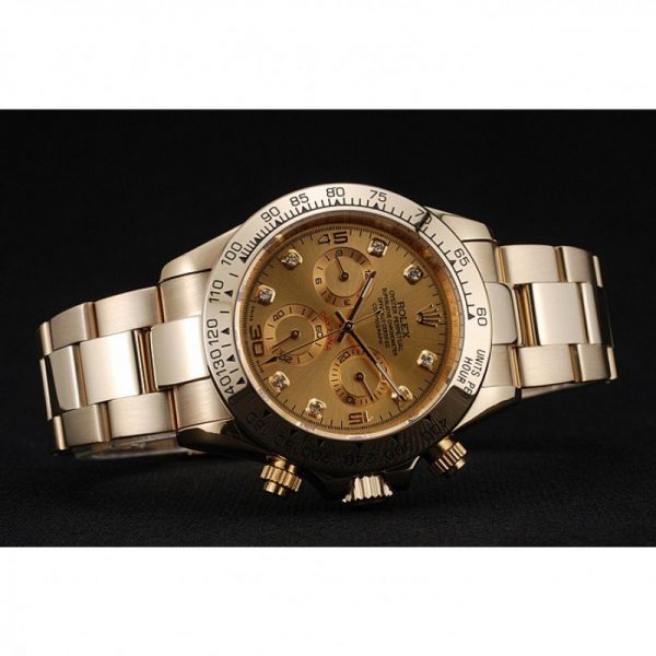21914f3c172392bb2739a39b84b3b944 Rolex Daytona 1454245 Gold Dail Men Watch