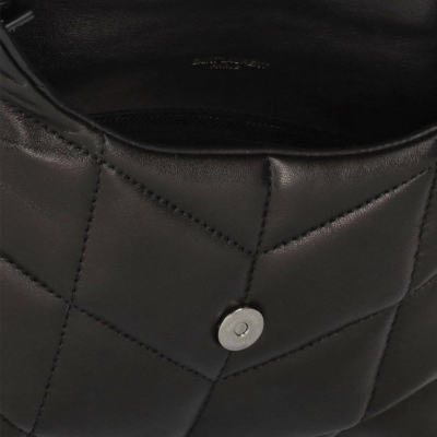 YSL Puffer Toy Bag in Quilted Lambskin