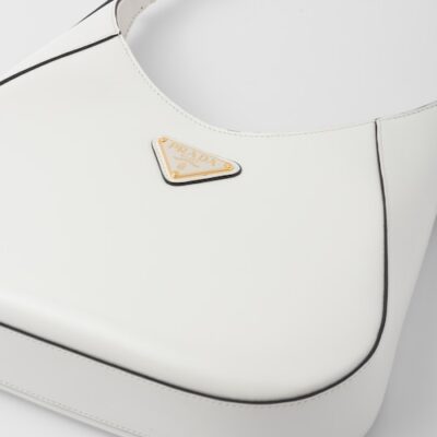 Prada Leather shoulder bag - White