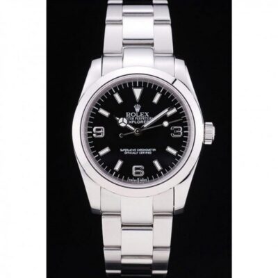 Rolex Explorer 14270 Black Dail Men Watch