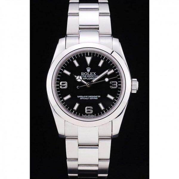 Rolex Explorer 14270 Black Dail Men Watch