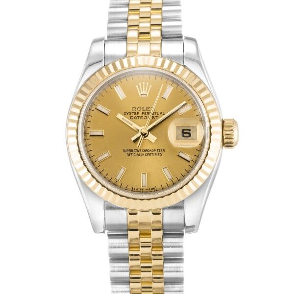 228a96805895690e81dde395aede8222 Rolex Datejust Lady 179173.4 26 MM Ladies Watch