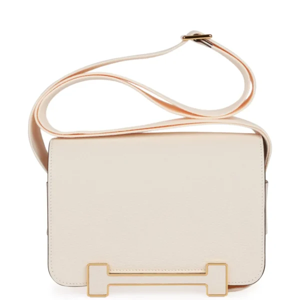 Hermès Geta Nata Chevre Gold Hardware
