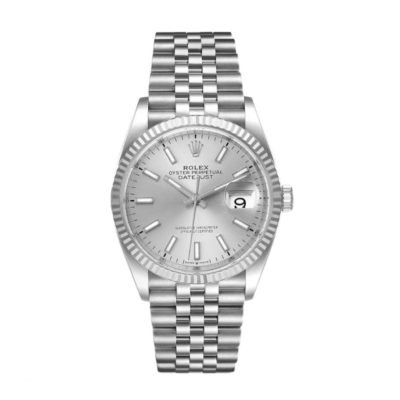 22d4ea45999538c982168ab95b15354e Rolex Datejust 126234SSJ 36MM Silver Dial Silver-tone Case