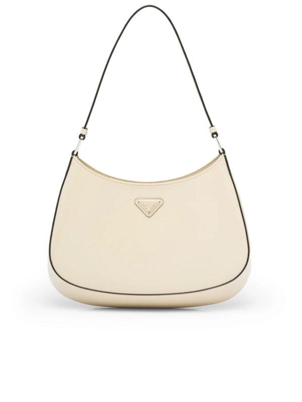Prada Cleo 拉丝 皮革 Desert 肩背包