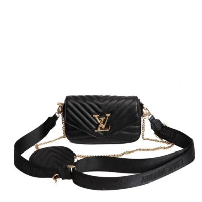 حقيبة لويس فويتون جديدة Wave Multi Pochette Accessoires M56461