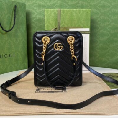 Gucci GG Marmont Matelasse Mini Bag Black