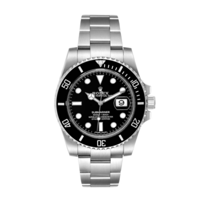 ساعة رولكس Submariner 116610LN 40MM مينا باللون الأسود بعلبة فضية