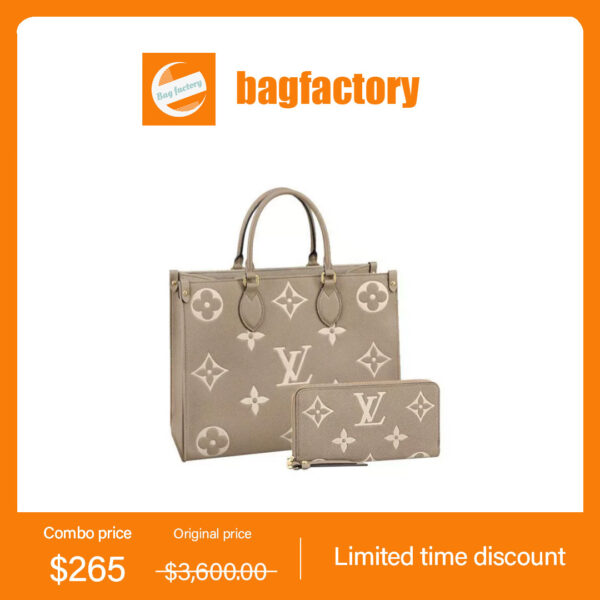 LOUIS VUITTON Zippy wallet long wallet 2-piece set deals Ref: M45494 + M69794