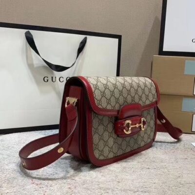 Gucci 1955 Horsebit Bag 602204 Red