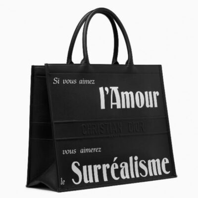 26ef9e010b5699782218c021ce64db36 Dior Book Tote Bag Surrealism Printed Calfskin