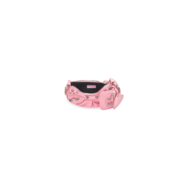 WOMEN'S LE CAGOLE XS SHOULDER BAG IN PINK