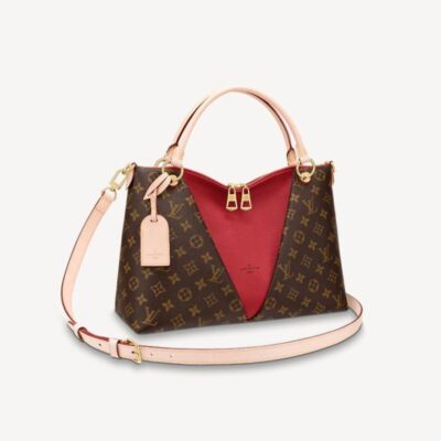 طقم من قطعتين من لويس فويتون V MM ومحفظة طويلة، الرقم المرجعي: M43957+M60017