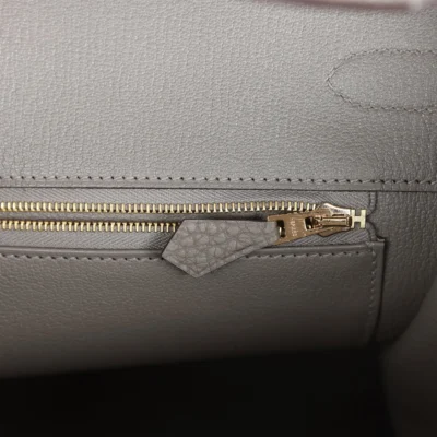 Hermès Birkin 35 Gris Meyer Togo Gold Hardware