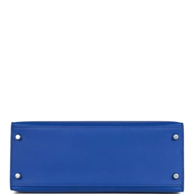 28be9be4235fb5787b4d9fda3c6f37a9 Hermès Bleu Royal Epsom Sellier Kelly 28cm Palladium Hardware
