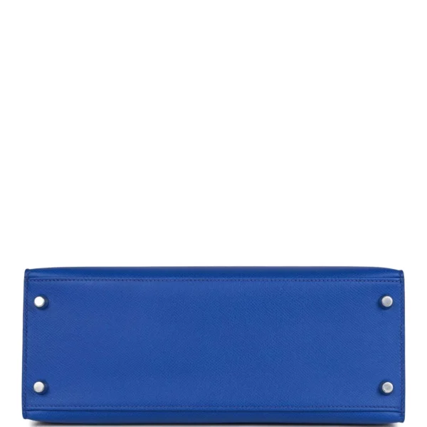 28be9be4235fb5787b4d9fda3c6f37a9 Hermès Bleu Royal Epsom Sellier Kelly 28cm Palladium Hardware