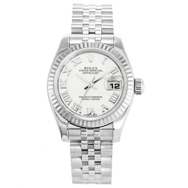 New Rolex Datejust 179174: Elegant Combination of White Dial and Pink Metal