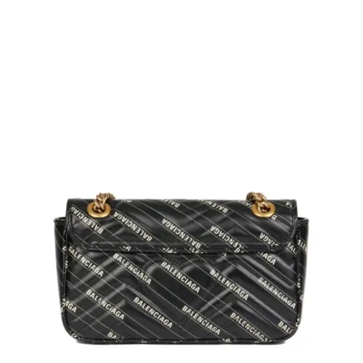 Gucci x Balenciaga The Hacker Project Small GG Marmont Bag - Black