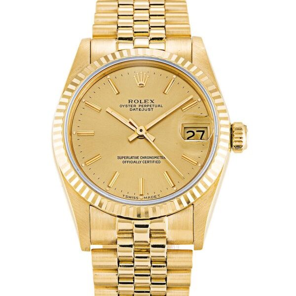 Rolex Mid-Size Datejust 68278 31 MM Unisex Watch
