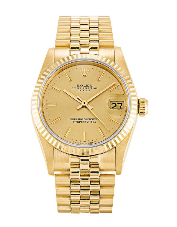 ساعة للجنسين رولكس Mid-المقاس Datejust 68278 31 MM