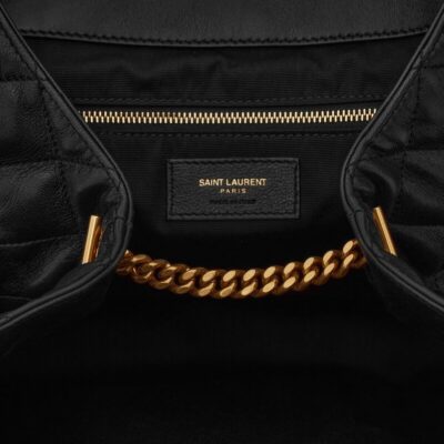 圣罗兰 Casual Blended Fabrics A4 Plain 羊皮/皮革